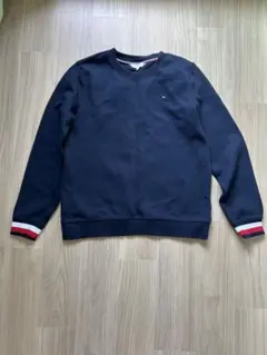 トミーヒルフィガー ネイビー トレーナー