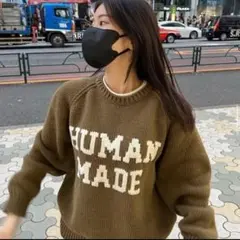 HUMAN MADE RABBIT KNIT ラビット コムドットゆうた着用のサムネイル