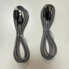 USB-A to Lightningケーブル 1m 2本セット