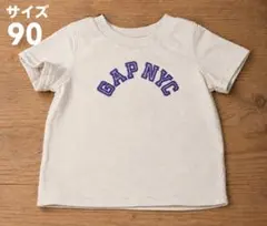 GAP 半袖Tシャツ サイズ90 アイボリー ロゴT キッズ ベビー