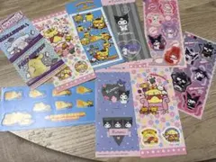 サンリオ　お菓子おまけ　シールまとめ売り
