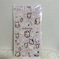 Wish me mell シール 箔押し　ウィッシュミーメル　サンリオ