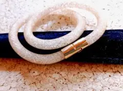 【美品】Swarovski スターダスト 2WAY ブレスレット ゴールド