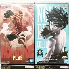 2個♪ ワンピース MAXIMATIC フィギュア ルフィ　ヒロアカ 緑谷出久