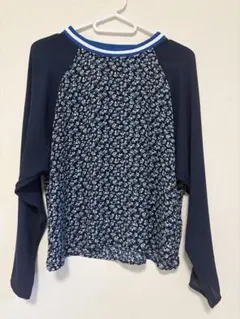 h&m 花柄ブラウス