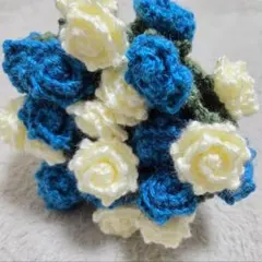 フラワーブランケット（ミニサイズ）かぎ針編み