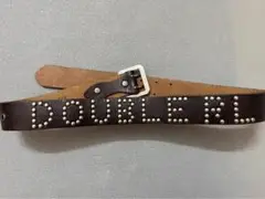 美品ダブルアールエル RRL ベルト 牛革レザー size:34