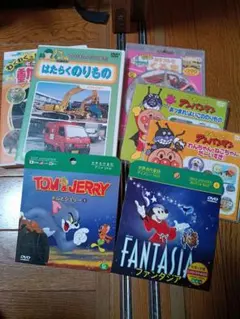 子供用DVD まとめ売り のりもの アンパンマン