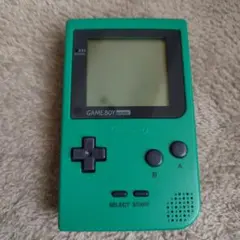 裕*也様 【外装良品】ゲームボーイポケット 本体 グリーン 任天堂 ジャンク品