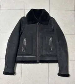 チャレンジャー ライダースジャケット ムートン レザージャケット 裏地