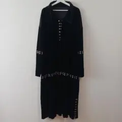 IKUMI ボディピアス×ベロアワンピース