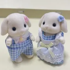 シルバニアファミリー ウサギの人形セット