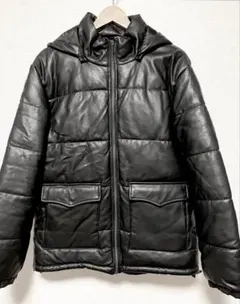 【最終価格】メンズ レザー アウター 合皮 ジャケット LL 秋 冬