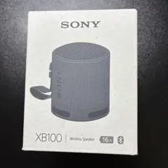 SONY SRS-XB100 ブラック ワイヤレススピーカーのサムネイル