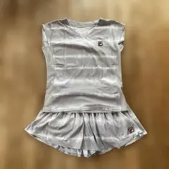 FILA グレー テニスウェアセット Mサイズ