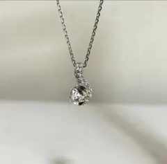 【美品】スワロフスキー　ネックレス　シルバー　レディースのサムネイル