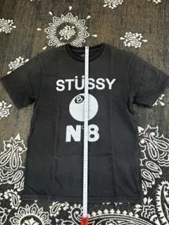 STUSSY 8ボール Tシャツ ブラック M