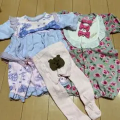 くまタイツ ロンパース　3点 セット