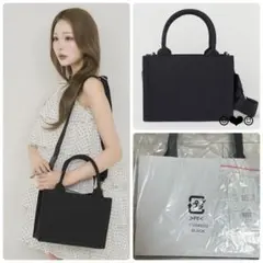 ラスト1点♡Darich♡ロゴショルダーミニトートバッグ♡ブラック