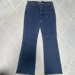 Lee ダークブルー ブーツカットデニム