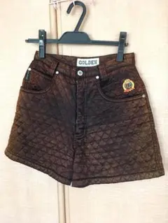 GOLDEN キルティングショットパンツ 半ズボン￼￼