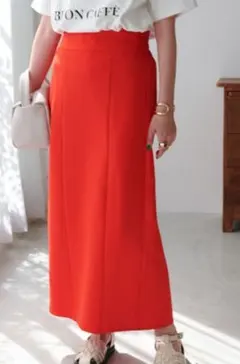 美品 Discoat ハイウエスト ナロースカート タイトスカート