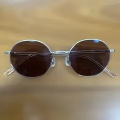 JINS ブラウンレンズ ラウンドサングラス