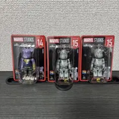 MARVEL Happyくじ BE@RBRICK 3体セット