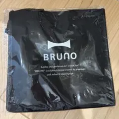 BRUNO 保冷ポーチ付きミニトートバッグ ブラック