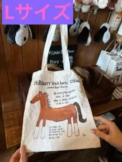 【Lサイズ】韓国　ロンドンベーグルミュージアムエコバッグ