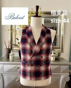 ラスト価格！極美品Belvest ベルベスト ダブルフェイス