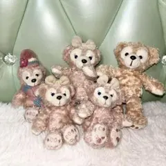 ダッフィー シェリーメイ ぬいぐるみマスコット まとめ売り
