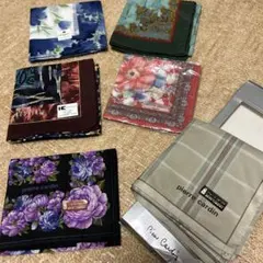 ハンカチセットPierre Cardin, Ungaro, など6点セットのサムネイル