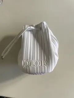 【新品未使用】ディオール ✩ ノベルティ巾着ポーチ　百貨店