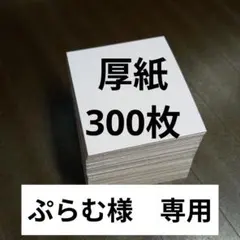 厚紙　300枚