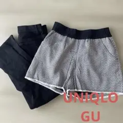 2点セット　GUショートパンツ　ユニクロ　パンツ