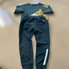 幾何学模様　トレーナー とズボン　110センチ