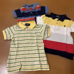 Polo by Ralph Lauren キッズポロシャツ 3枚セット