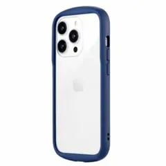 新品 未使用 iPhone 14 Pro 耐衝撃 ハイブリッドケース ネイビー