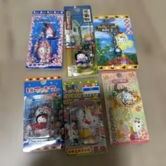 ご当地限定ハローキティ ストラップ 6個セット