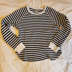 Freak's Store 白黒ストライプ長袖Tシャツ