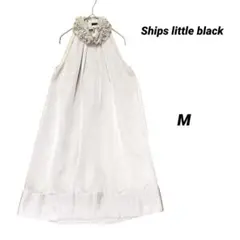 美品 SHIPS little black ワンピース 日本製 ピンクベージュのサムネイル