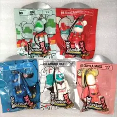 ベアブリック　ペプシガンダム 5体まとめ売り