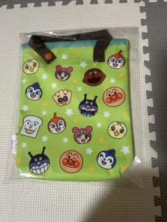 JA共済オリジナル　アンパンマン マルチポーチ　グリーン