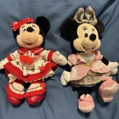 ミニー　ぬいぐるみ　2点セット