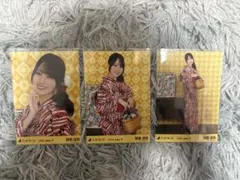 乃木坂46 生写真 コンプ 浴衣 2026 賀喜遥香 - メルカリ