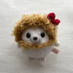 ぬい服 エビフライのボンネット あざらし ミニビーンズ