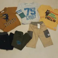 Tinker Bell ６枚セット ロングTシャツ ボトムス パンツ トレーナー