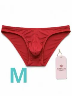 新品 メンズ Mサイズ　触り心地超いい　レッド　エロセクシー　ビキニ 下着