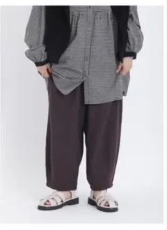 【値下げ】SM2 裾タックパンツ